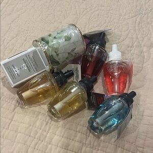 Bath & Body Works Scented Oil Refill Collection - Red, Blue, Yellow
